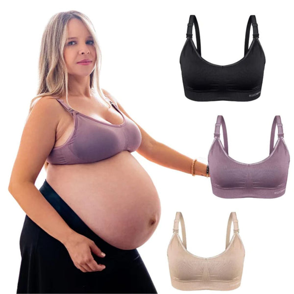 Soporte Perfecto para Senos y Espalda 🤰Sostén de Embarazo y Lactancia Fullymom®️