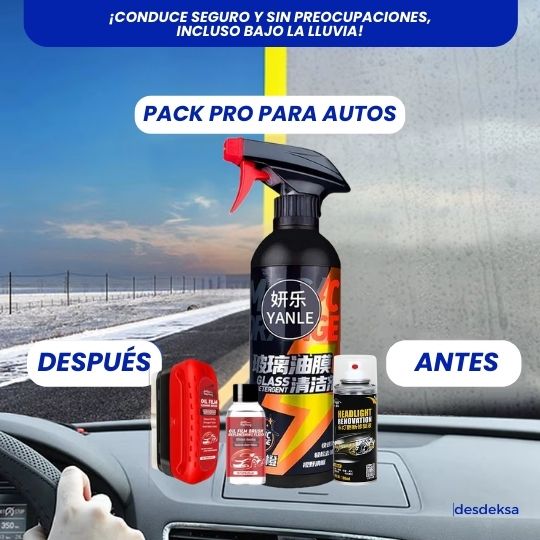 Pack Pro para Autos: Limpieza, Comodidad y Seguridad