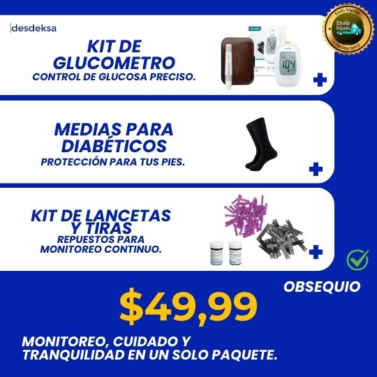 Kit de lancetas y tiras