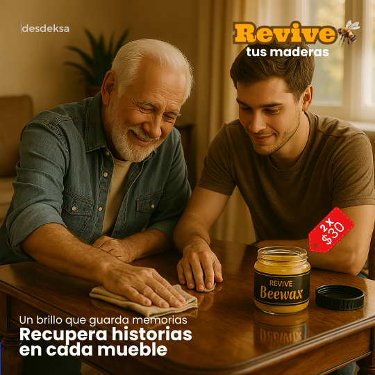 ReviveBeewax 🪵 Abrillantador de madera