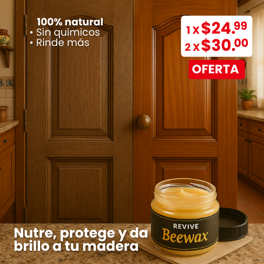 ReviveBeewax 🪵 Abrillantador de madera