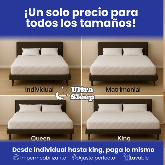 Ultra Sleep – Funda Protectora de Colchón