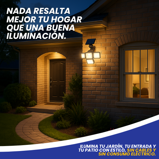 GlowSun™ Lampara Solar LED