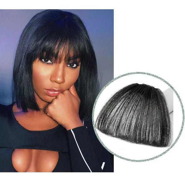 Luce Siempre Hermosa 💃 Extensión de Flequillo de Cabello Natural