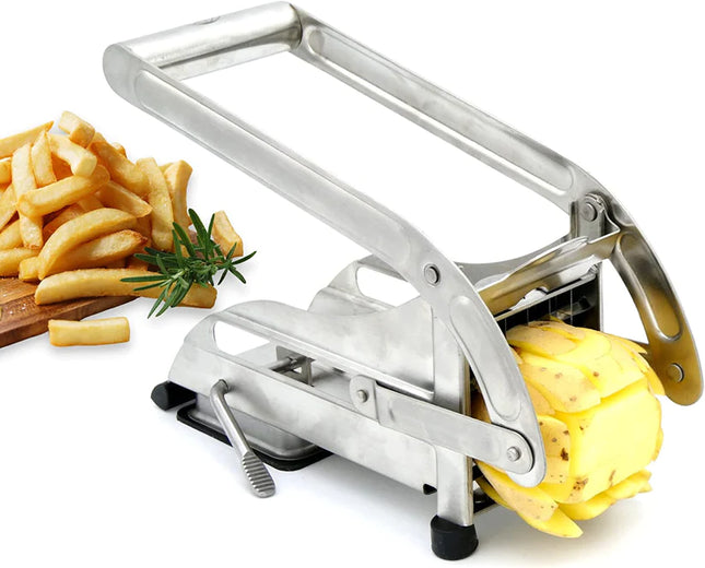 Papas Francesas Perfectas 🍟 Cortador de Papas Metálico