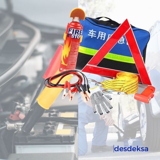 Lleva la Seguridad en Tu Carro 🚗 Kit de Emergencia 6 pcs