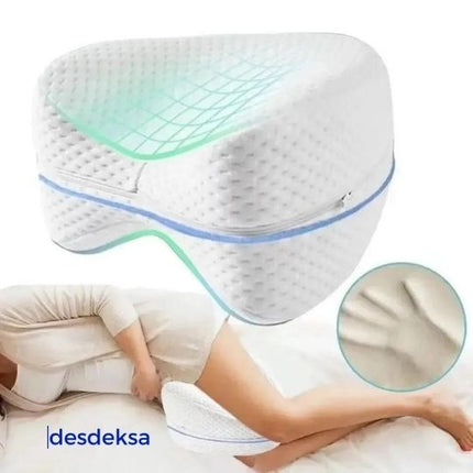 Dale a tu cuerpo el descanso que merece 🛌 Almohada de Apoyo para Piernas y Rodillas
