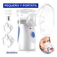 El cuidado que tu respiración merece, en tus manos. 👐 Nebulizador portátil