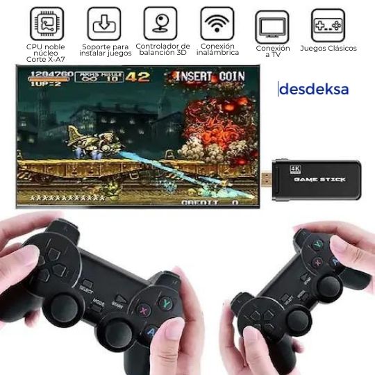 Transforma tu forma de jugar 🎮 Consola de videojuegos retro gaming