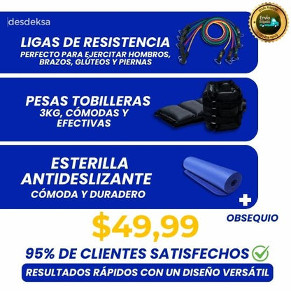 Kit premium entrena en Cualquier Lugar