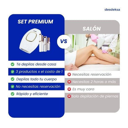 Set Premium: Depilación y Piel Radiante desde Casa