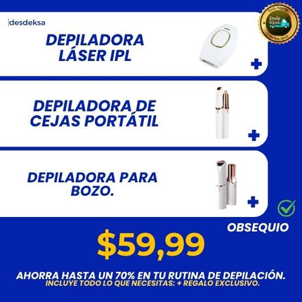 Set Premium: Depilación y Piel Radiante desde Casa