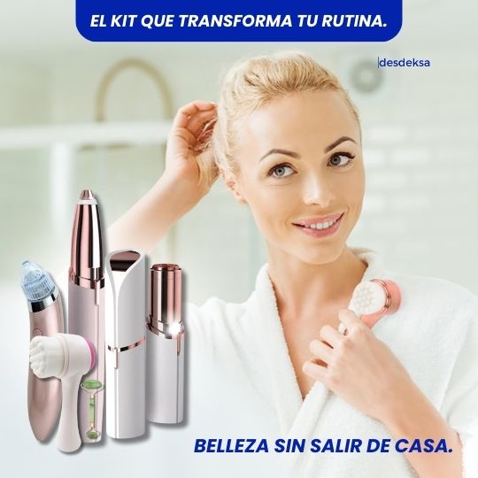 Kit Completo de Depilación y Cuidado Facial