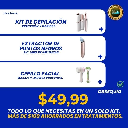 Kit Completo de Depilación y Cuidado Facial