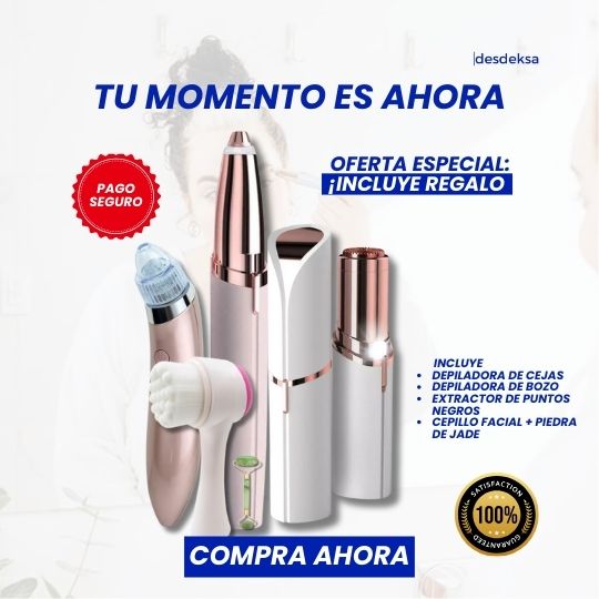 Kit Completo de Depilación y Cuidado Facial