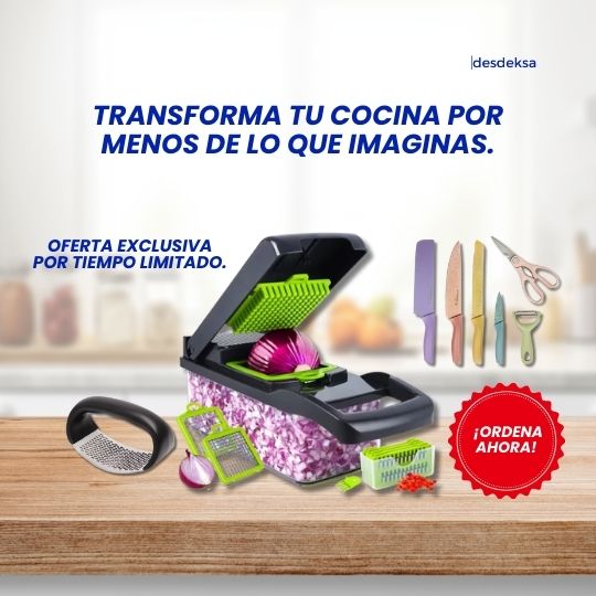 Set Pro de Cocina: Herramientas para Ahorrar Tiempo y Esfuerzo