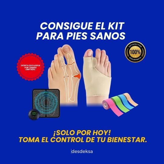 Kit para Pies Sanos: Alivio y Cuidado Completo