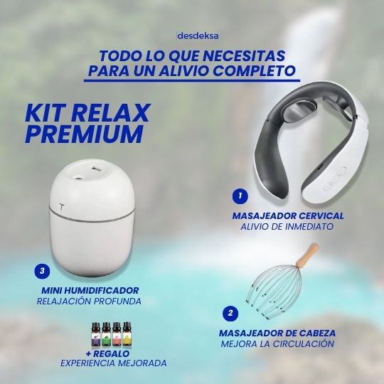 Kit Relax Premium: Alivio Inmediato para el Estrés