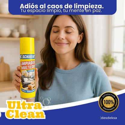 UltraClean® Espuma que limpia todo.