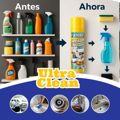 UltraClean® Espuma que limpia todo.