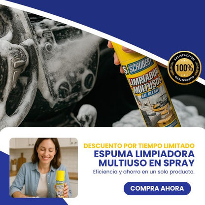 UltraClean® Espuma que limpia todo.