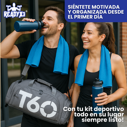 ReadyX3® Kit Deportivo, Muévete como  quieres, entrena donde quieras