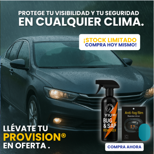 ProVision® "Kit Protector Para  Parabrisas y Retrovisor.