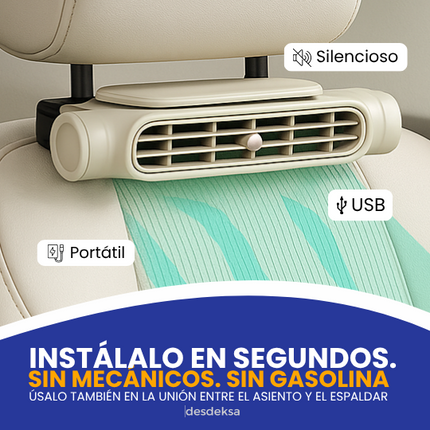 CoolRide® Ventilador portátil para  asiento de auto
