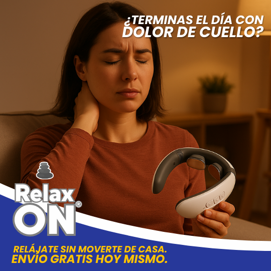 RelaxON® - Masajeador Cervical