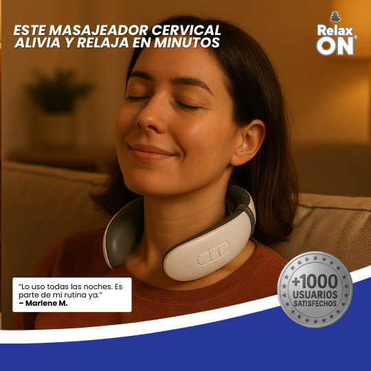 RelaxON® - Masajeador Cervical