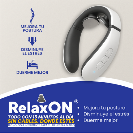 RelaxON® - Masajeador Cervical