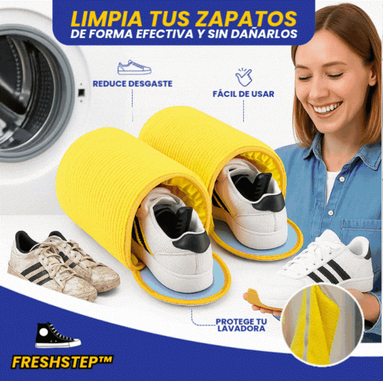 Bolsa para lavar zapatos FreshStep™ | Zapatos limpios y bien cuidados sin esfuerzo desde el primer uso