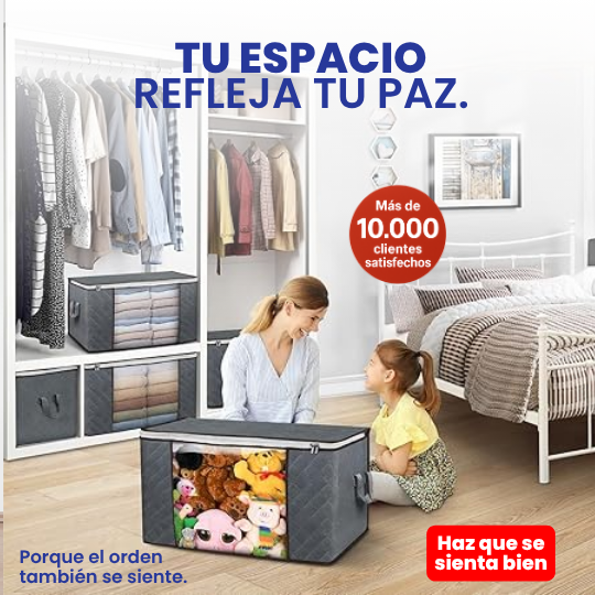 UltraBag™ | Bolsas de almacenamiento plegables - Ahorra 70% de espacio y dile adiós al desorden hoy