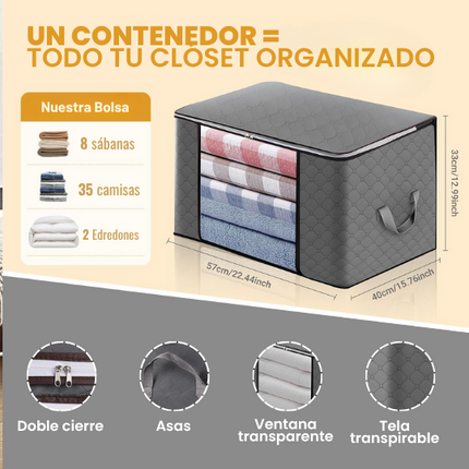 UltraBag™ | Bolsas de almacenamiento plegables - Ahorra 70% de espacio y dile adiós al desorden hoy