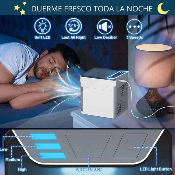 Ambientes Siempre Frescos 🥶 Mini Ventilador Portátil Ultra