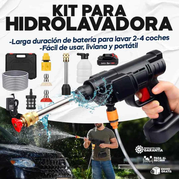 Lava lo que Necesites Donde Necesites 🚿 Hidrolavadora Portátil