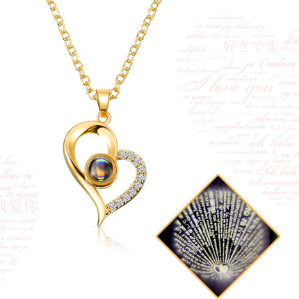 Demuestra tu Amor 📿 Collar Te amo en 100 Idiomas