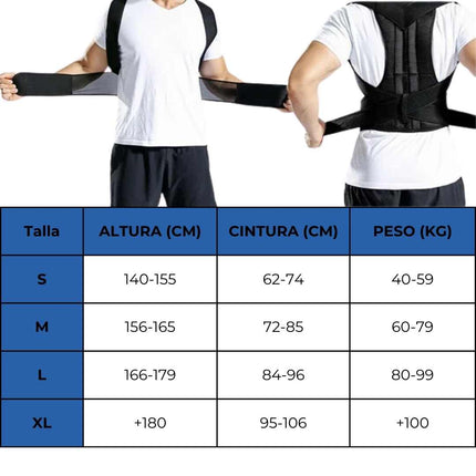 Cuida tu postura y Alivia las Molestias 🧑🏽‍⚕️ Corrector de Postura