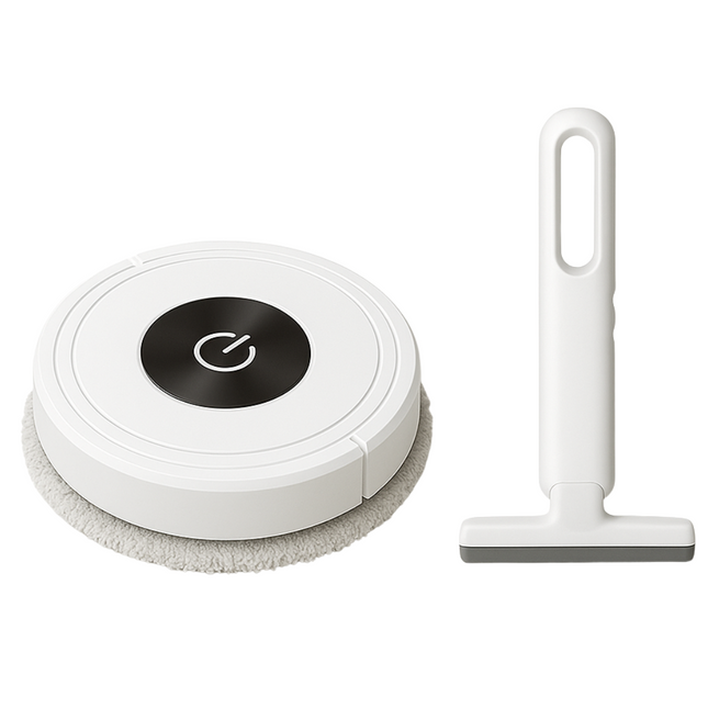 CleanPower™ Robot Trapeador & Mini Fregona en un solo kit