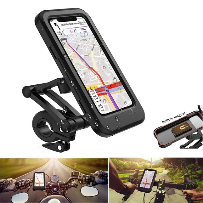 Tu Telefono 100% Seguro 📲 Soporte Para Celular Universal Moto y Bicicleta