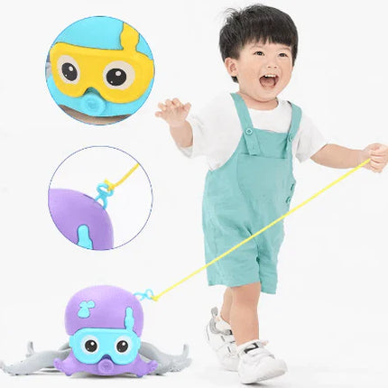 Dale vida a la diversión de tus pequeños 🪼 Pulpo Gateador