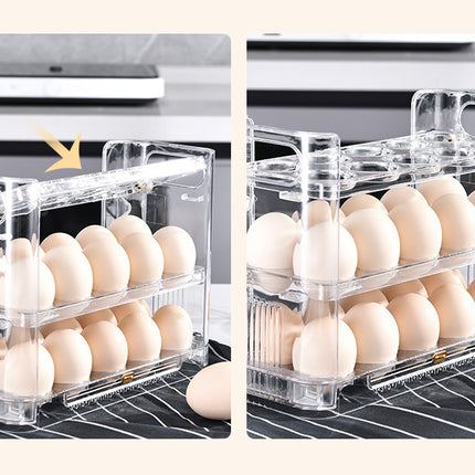 Mantén tu Nevera y Cocina Organizada 🫡 Organizador de Huevos