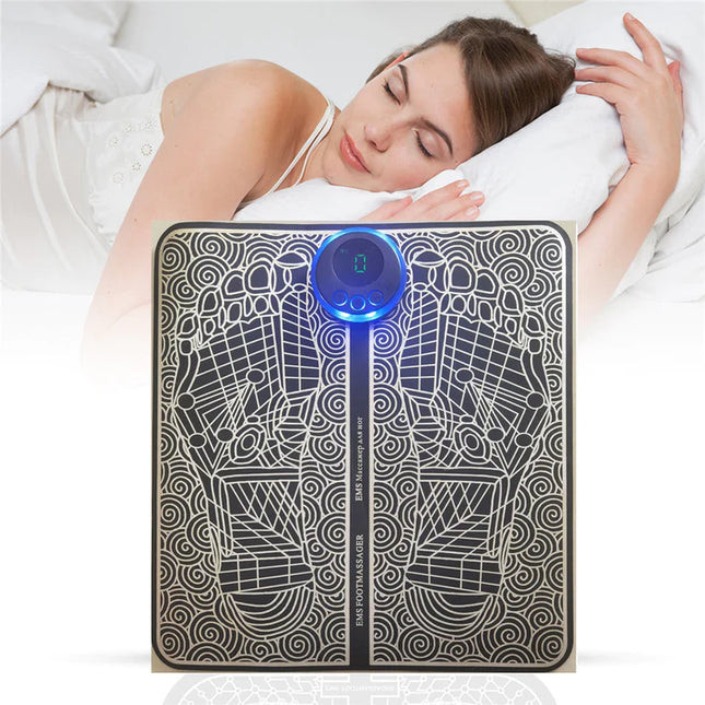 Reduce la Hinchazón y el Dolor 👣 Masajeador de Pies Eléctrico