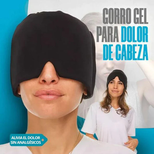 Alivia Dolores de Cabeza 😩 Gorro de Gel Terapeutico