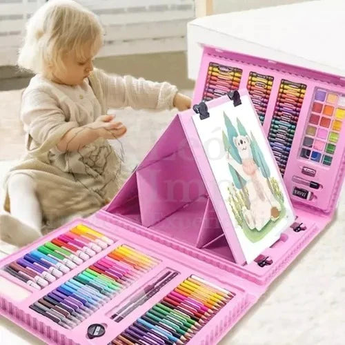 Estimula la Creatividad e Imaginación 🎨 Set de Arte 208 Piezas